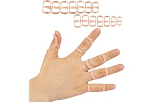 GHORTHOUD 14 Pcs Finger Splints - Finger Splint Sizing Kit for Arthritis, Mallet Finger - Thumb Splint, Trigger Finger Splint