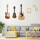 MOREYES 4 Pack Guitar Hangers Wall Mount Hook Holder Stand view 9
