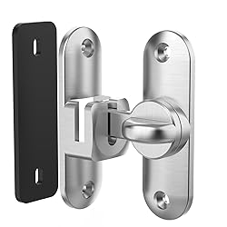 Barn Door Lock – Small 90/180 Degree Flip Sliding