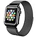 Apple Watch Band, Rerii Magnetic Closure, Milanese Loop, Mesh Stainless Steel, Replacement Wrist Band with Metal Protective Case for Apple Watch Series 3 / 2 / 1, Sport & Edition 38mm