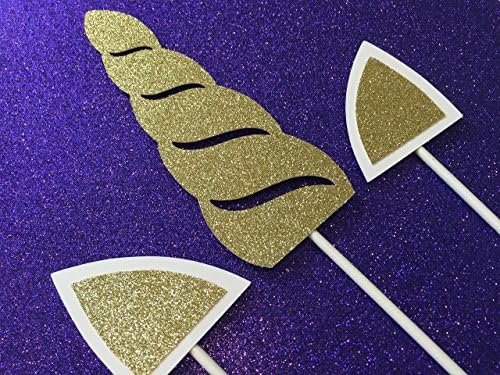 Unicorn Cake topper, Unicorn Horn and Ears cake topper, Unicorn decoration