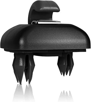 Amazon Com Runmade Interior Black Sun Visor Hook Clip Bracket For