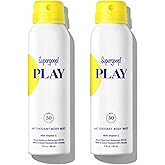 Supergoop! PLAY SPF 50 Antioxidant Body Mist w/Vitamin C - 3 fl oz, 2 Pack - Broad Spectrum Sunscreen Spray - Great for Active Days | w/Vitamin C, for Sensitive Skin