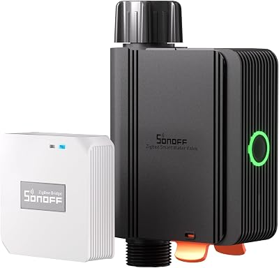 SONOFF Zigbee 3.0 Smart Watering Timer with Bridge Pro, Alexa Compatible