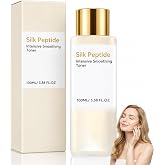 Silk Peptide EGF Toner, Hydrating &amp; Smoothing Facial Toner with Hydrolyzed Fibroin, Oligopeptide-1 &amp; Glycerin, Smooth-Looking Skin,Gentle Daily Toner for Soft 100ml / 3.38 Fl Oz