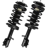 KUSATEC Front Pair Complete Struts Shock Absorber 271952 271951 | Fit for 1998-2002 for Chevy Prizm, 1993-1997 Geo Prizm, 1993-2002 Toyota Corolla,Struts with Coil Spring Assemblies