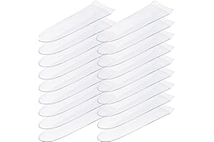HOMSFOU 100 Pcs Hair Scissor Protective Covers, Plastic Sheath Scissors Holders for Barber Hairdressing