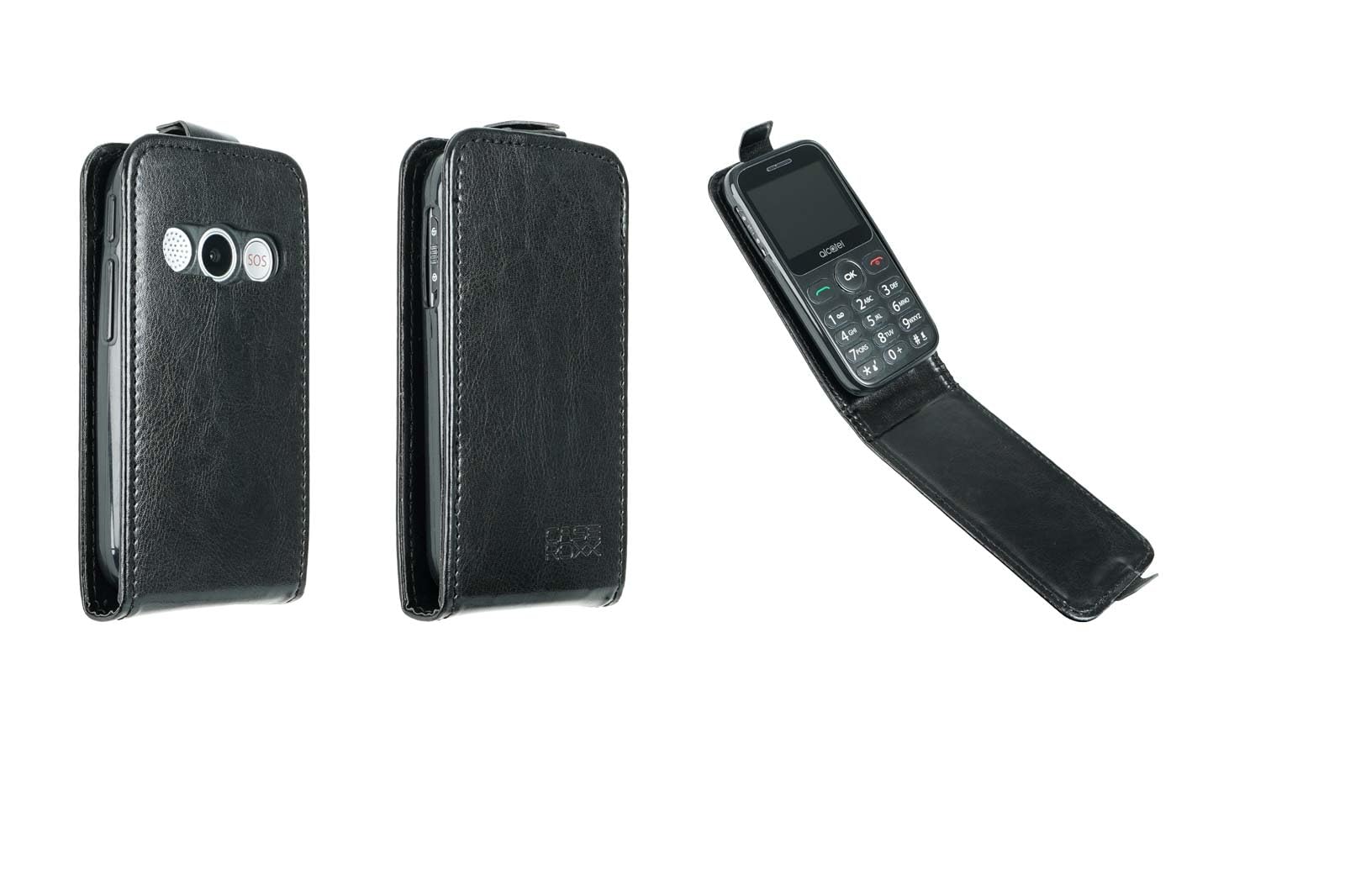 caseroxx Flip Cover for Alcatel 2019G / 2020X, Case (Flip Cover in black)