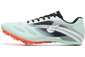 EPIMENO Men's Track and Field Shoes Women Lightweight Breathable Spikes for Multi-Events Jump Shoes
