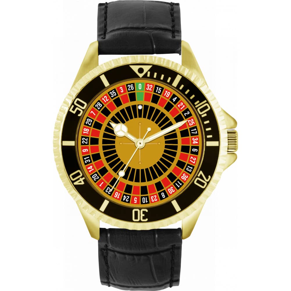 Toff London Mens Roulette Wheel Watch