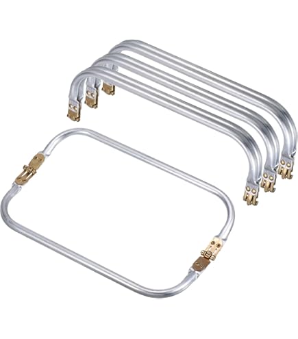 Aazon.co: Uxcell Arcos De Etal Para Bolso, 5 Unidades, Arco Rectangular Con Cierre De Beso