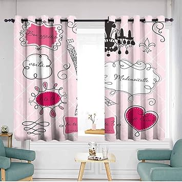 Amazon Com Xxans Waterproof Window Curtains Teen Room Decor