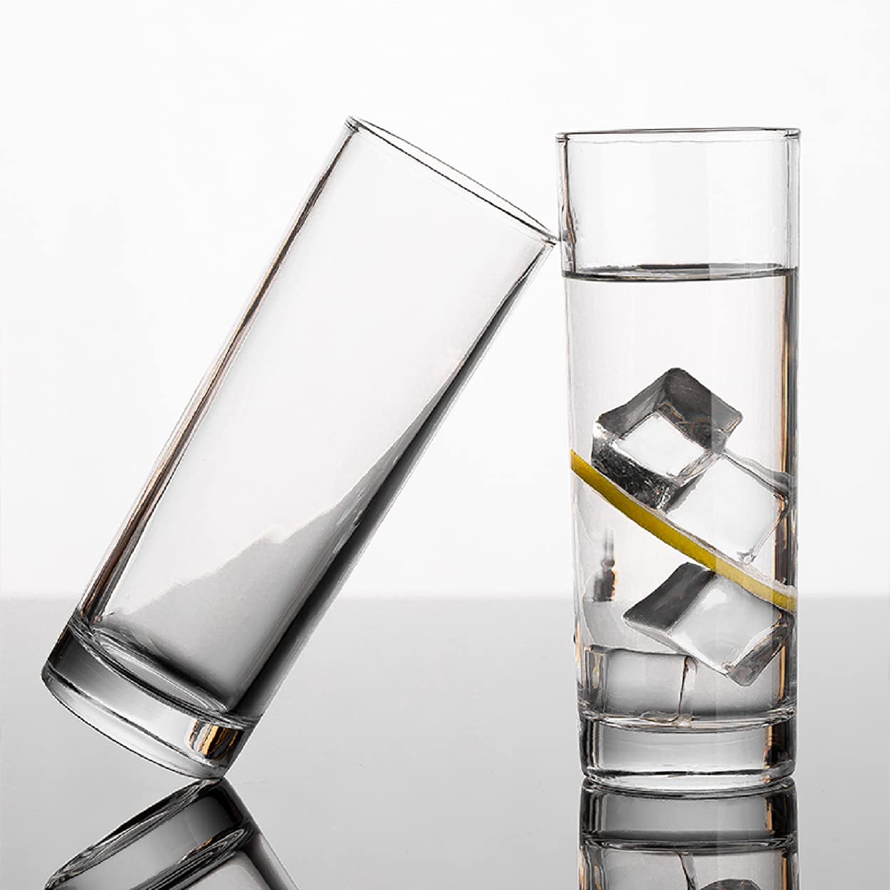 Buy VILON Highball Glasses Set for Water, Juice, Beer, Wine, and