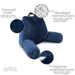 Milliard Reading Pillow with Shredded Memory