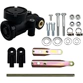 Fudatong Cabin Air Height Control Leveling Valve for Hadley Mack, F245563 | 1/4" NPT cabin air suspension low flow leveling control valve kit replaces Hadley H00600P, Mack 20QE2373, F245563
