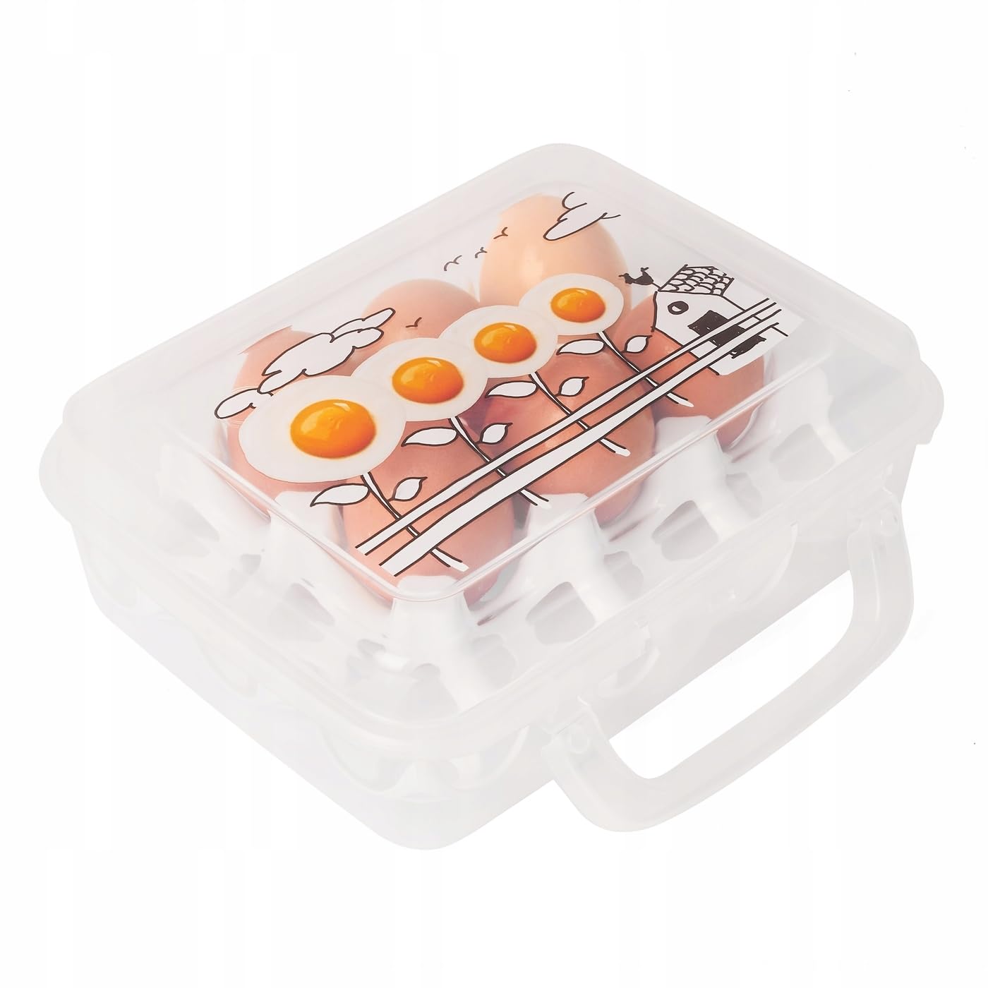 Hega Sapporo Square Box 1.2 Litre, Assorted Cheese in-Mould Labeling, One Size