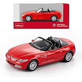 RASTAR 1/43 Officially Licensed Diecast Car Model for BMW Z4, Red | Ideal Gift for Ages 3+ Kids &amp; Car Lovers, Durable Zinc Alloy Model, Smooth Rolling Wheels, Great for Play &amp; Display, 41400