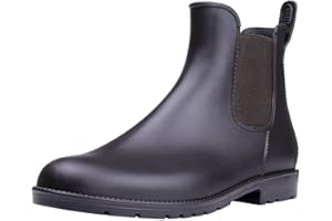 Asgard Women's Ankle Rain Boots Waterproof Chelsea Boots