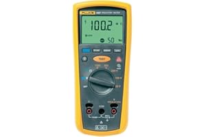 Fluke 1507 Digital Megohmmeter, 50/100/250/500/1,000V Test Voltages, with a NIST-Traceable Calibration Certificate with Data