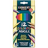 Sargent Art 22-7212 12-Count Assorted Colored Pencils