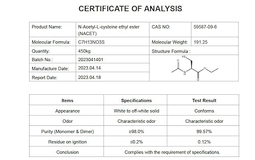 Neuro NAC Supplement N-Acetyl Cysteine Ethyl Ester - 20x More Bioavailable  Than NAC 600 mg