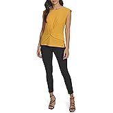 Calvin Klein Womens Knit Sleeveless Blouse