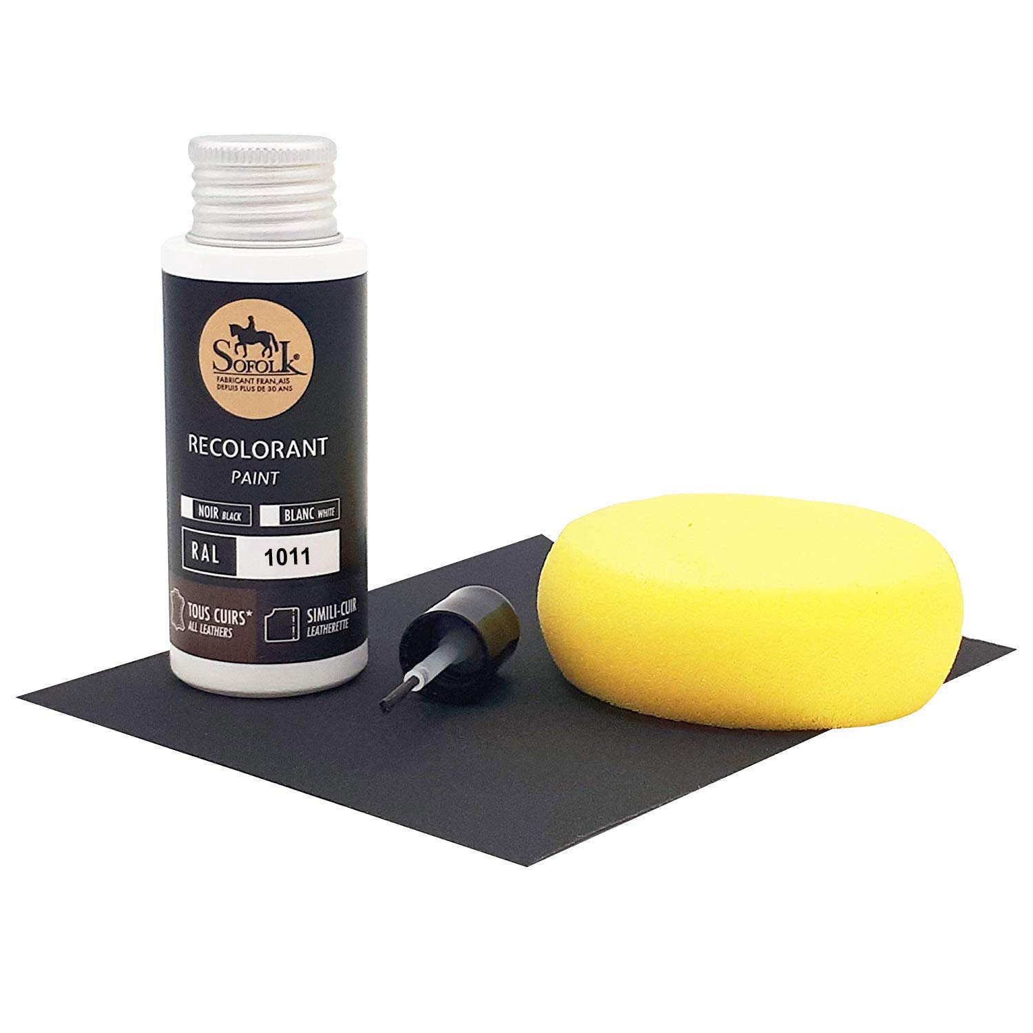 SOFOLK Leather/Imitation Leather/Vinyl Touch Up Paint Kit 21 Colours