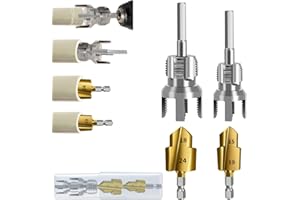 New PPR Pipe Threading and Reaming Tool Kit - Professional Threader for Plumbing, Electric Drill Style Threading Tool for 1/2