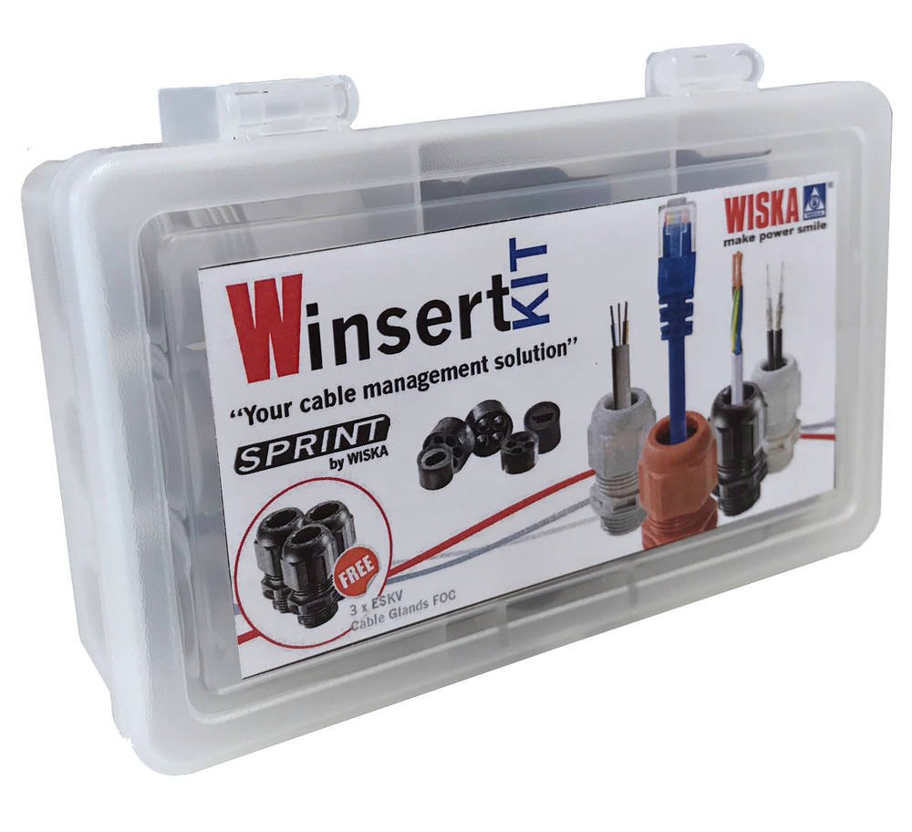 Wiska WinserKit Cable mamagement Solution. Sealing Insert Kit