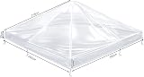 QUICK STAR 3x3m Gazebo Cover Waterproof Transparent PVC Weather Protection view 2