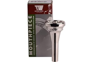 Denis Wick DW5880E-SM4 Silver-Plated Euphonium Mouthpiece, Steven Mead model