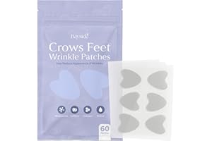 BAYSIDE Crows Feet & Anti Aging Forehead Wrinkle Patches with Retinol, Niacinamide & Collagen | Anti Wrinkle Face Tape for Eleven Lines, Smile Lines & Eye Wrinkles | Overnight Wrinkle Patches for Women & Men