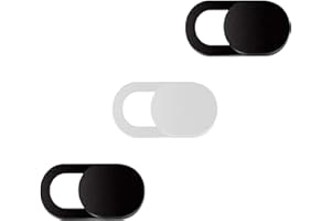 IllmTech - Webcam Covers, Ultra Thin Slider Web Camera Privacy Cover with Strong Adhesive, Protects Privacy for Most Laptops,