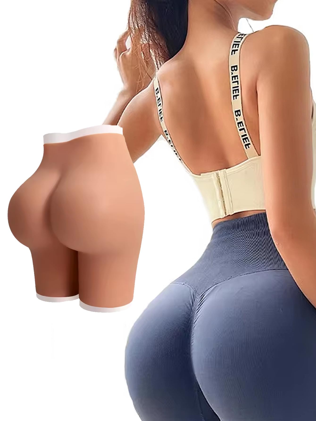 Photo 1 of WOZADDI Silicone Butt Lifting shapewear shorts - Women Tummy Control Waisted for Vestidos Elegantes De Mujer Para Fiest Drag Queen (03, One size)