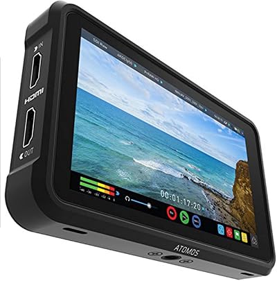 ATOMOS Ninja V 4K HDR HDMI Monitor 10bit ProRes DNxHR SSD 5.2 inch