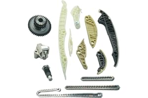 IMACHOICE Timing Chain Kit OE Replacement for 2014 2015 2016 2017 2018 VW Jetta Passat Golf Aud-i A3 A4 A5 A6 TT TTS 1.8 2.0 TSI TFSI CJEB CYGA CJSA Gen3 EA888 L4 Engine 06K109158AA 06H109467AF 06K109467K