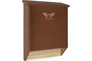 WILDYARD BIGBATBOX Wooden Bat House for Outdoors - Clean Your Backyard from Mosquitoes - Proven Box Kit to Attract Bats