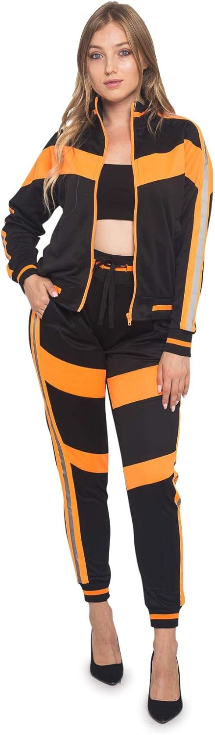 Victorious Women's 2 Piece Tracksuit Set - Long Sleeve Sweatshirts and Sweat Pants