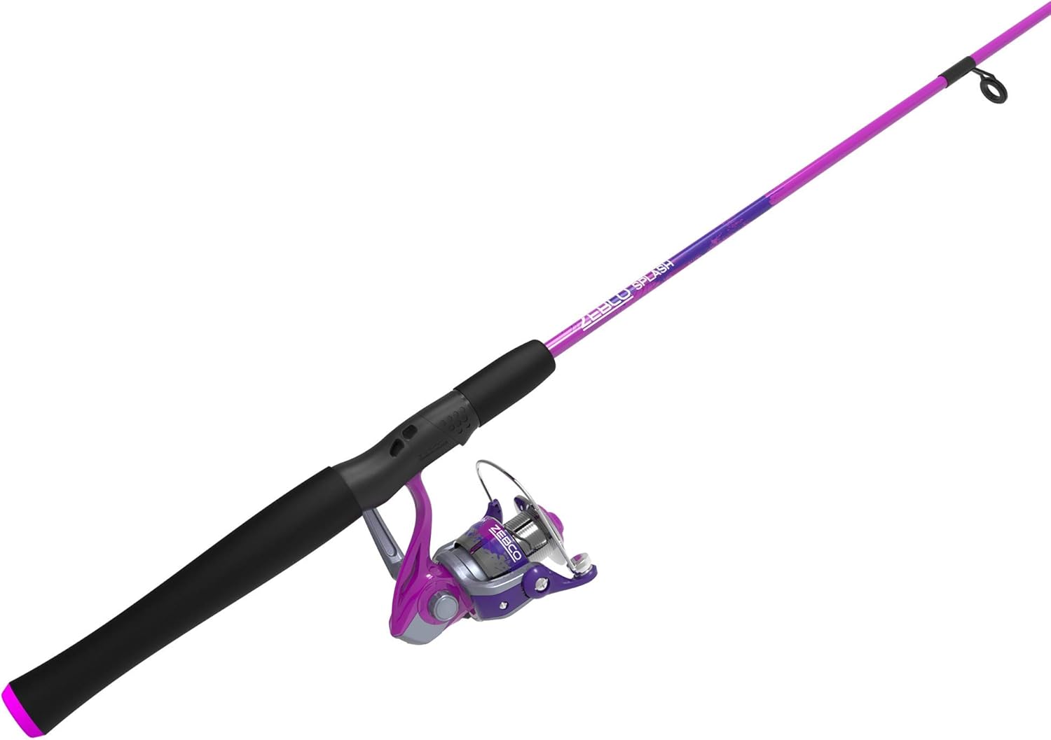 zebco pink fishing rod