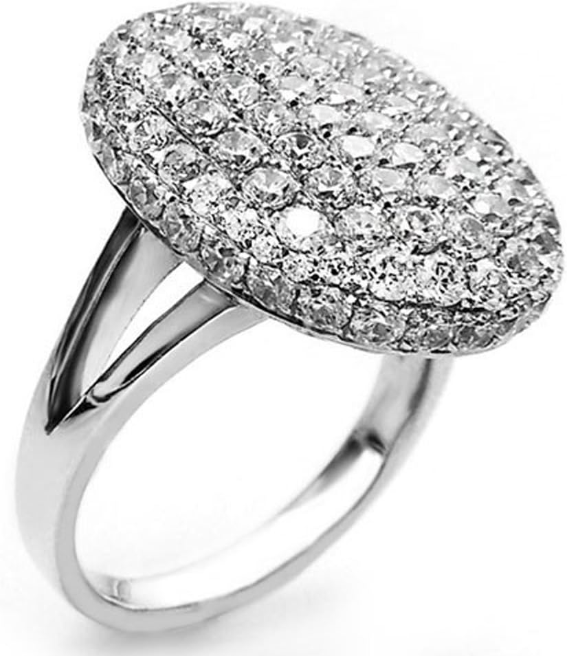 SaySure - Twilight saga Moon silver plated rhinestones