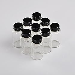 15ml Mini Glass Sealed Bottles With Metal Aluminum