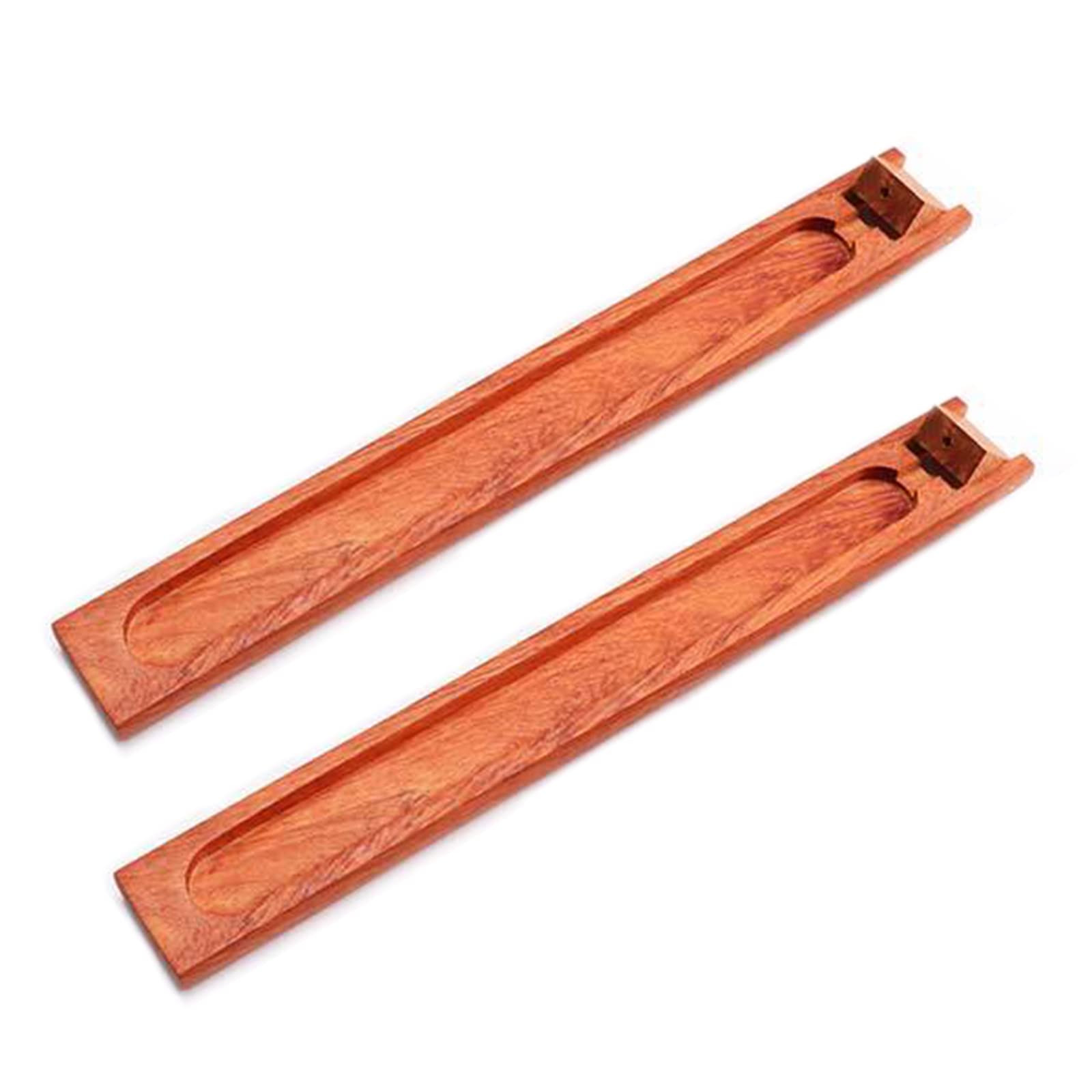 Bymivofun Pack of 2 Wooden Incense Sticks Holder, Bamboo Wood Incense Sticks, Burner Ash Catcher, for Meditation Yoga, Indoor, Outdoor (Pear Blossom Wood)