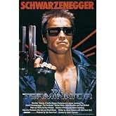 The Terminator Movie Poster Vintage Classic Movie Posters Iconic Theater Decor Cool Wall Art Print Poster 12x18