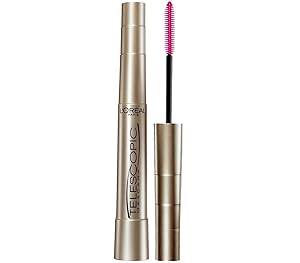 L'Oreal Paris Makeup Telescopic Original Lengthening Mascara, Black Brown, 0.27 Fl Oz (Pack of 1)
