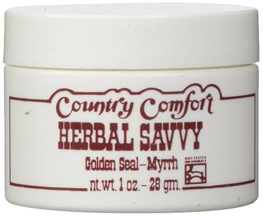 Country Comfort Herbal Savvy Golden Seal Myrrh 1 Oz 1 Ounce