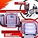 CY Prep Bag-Meal rep Containers-Bento Mens Insulated Lunch Box Cooler (Black)