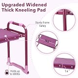Colwelt Garden Kneeler and Seat Purple Upgraded with Tool Pouch view 9