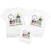 Family Vacation Shirts 2026 Family Matching Outfits Magical Tshirt for Family Cruise Trip Clothes Summer Travel Tops