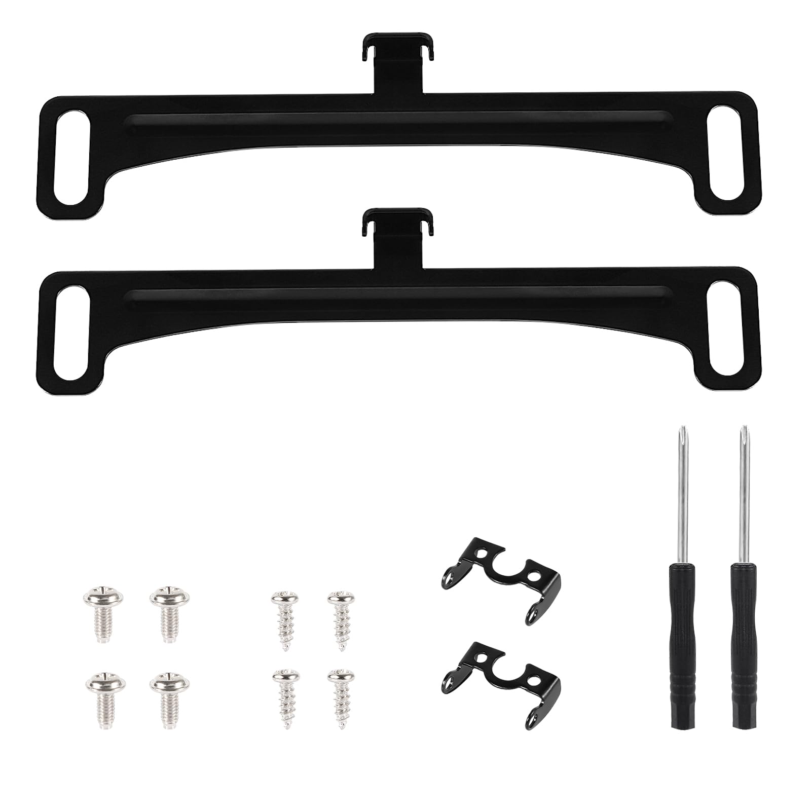 2pcs Rear Camera License Plate Bracket, Backup Camera Mount with Screwdriver