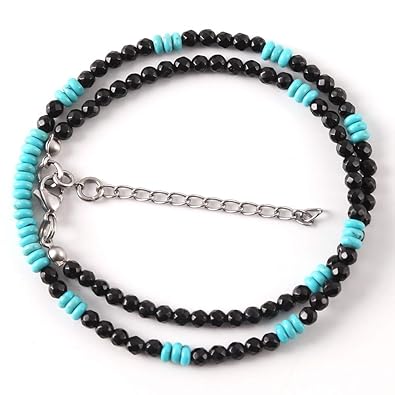 Amazon Zenonsong パワーストーンaaaaランク極上ターコイズ と